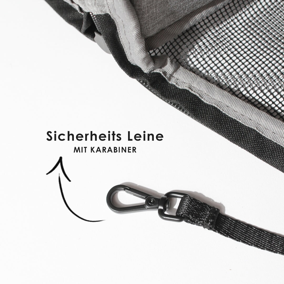 Sicherheits Leine mit Karabiner